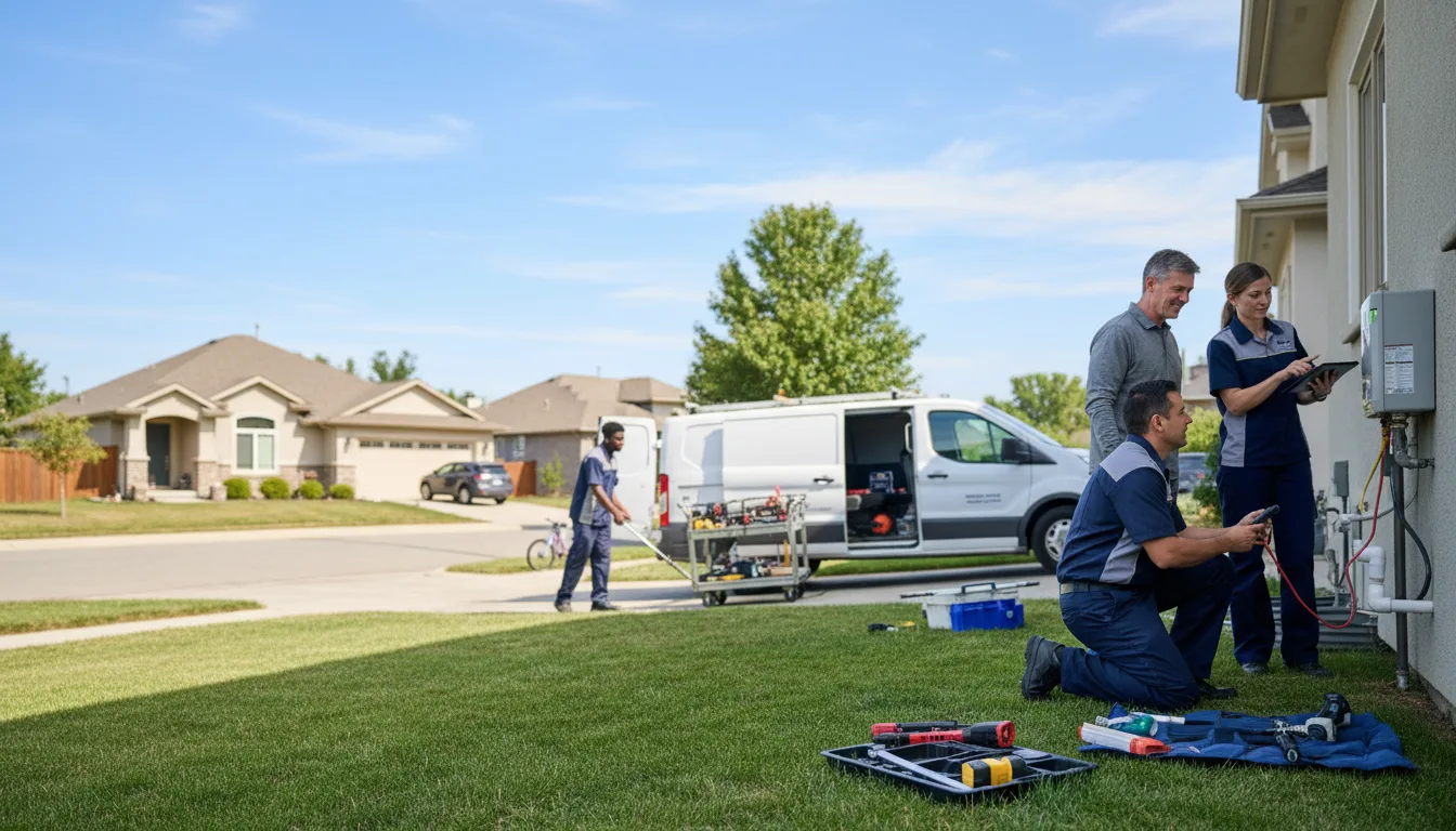 Tankless water heater service in Wilsonville, IL
